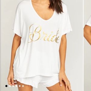 Show me your mumu Benji Bride Pajamas